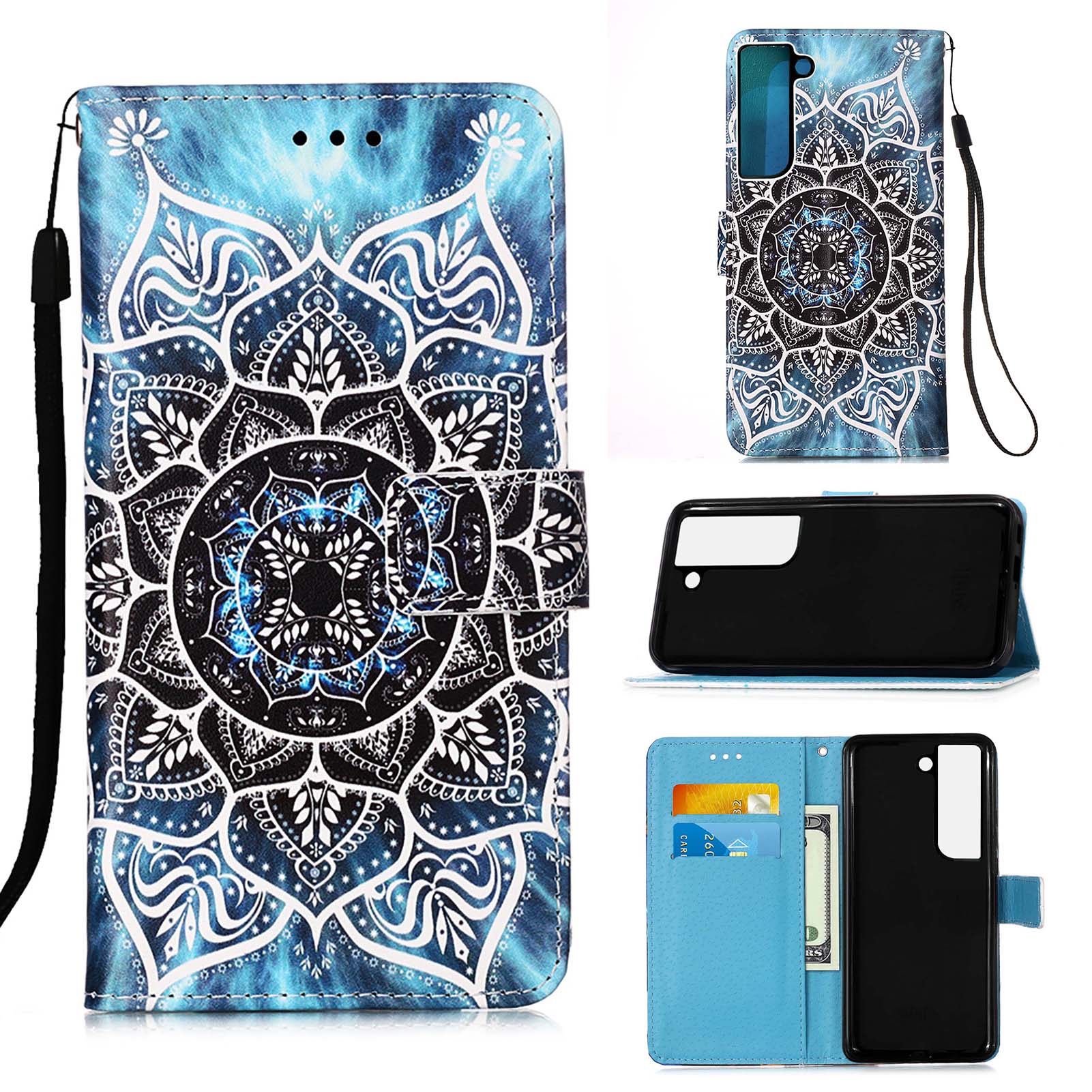 Samsung Galaxy S22 Ultra Case Designer PU (Mandala)