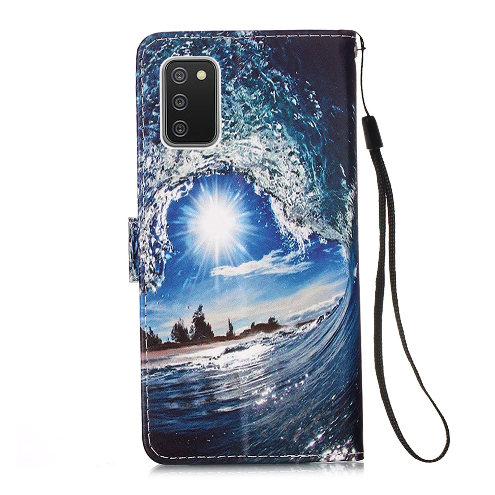 Samsung A03s Case Designer PU (SeaWave)
