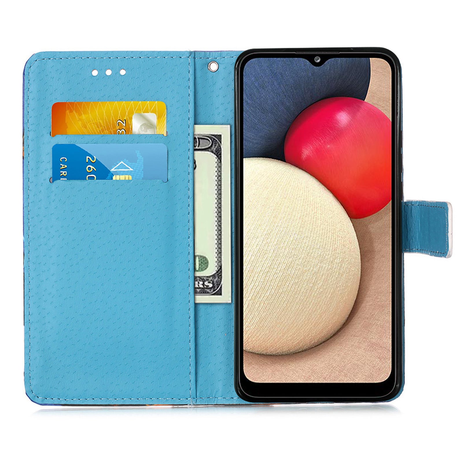 Samsung A03s Case Designer PU (SeaWave)