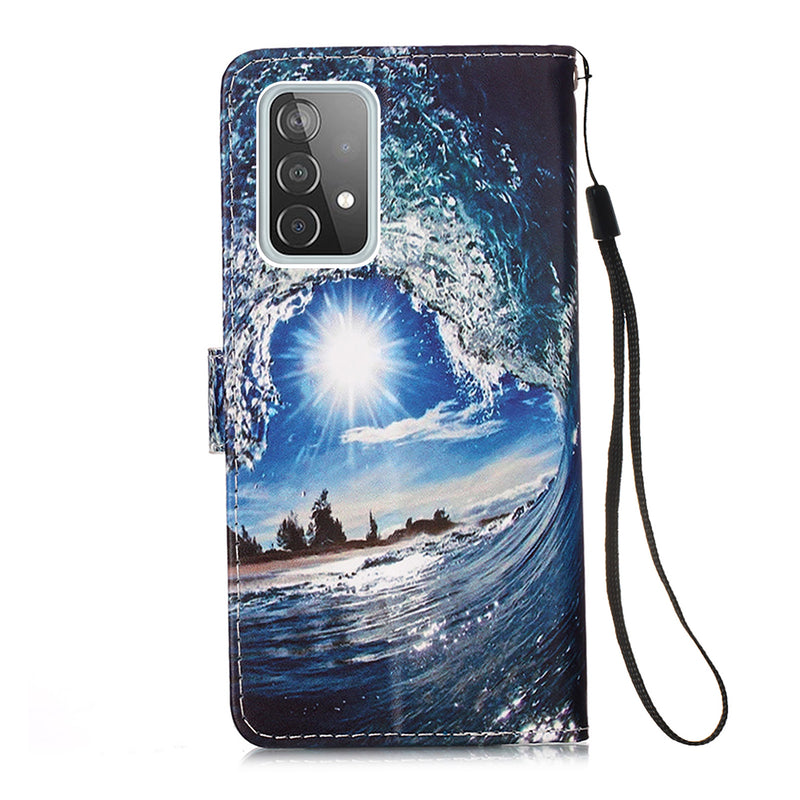 Samsung A52 Case Designer PU (SeaWave)