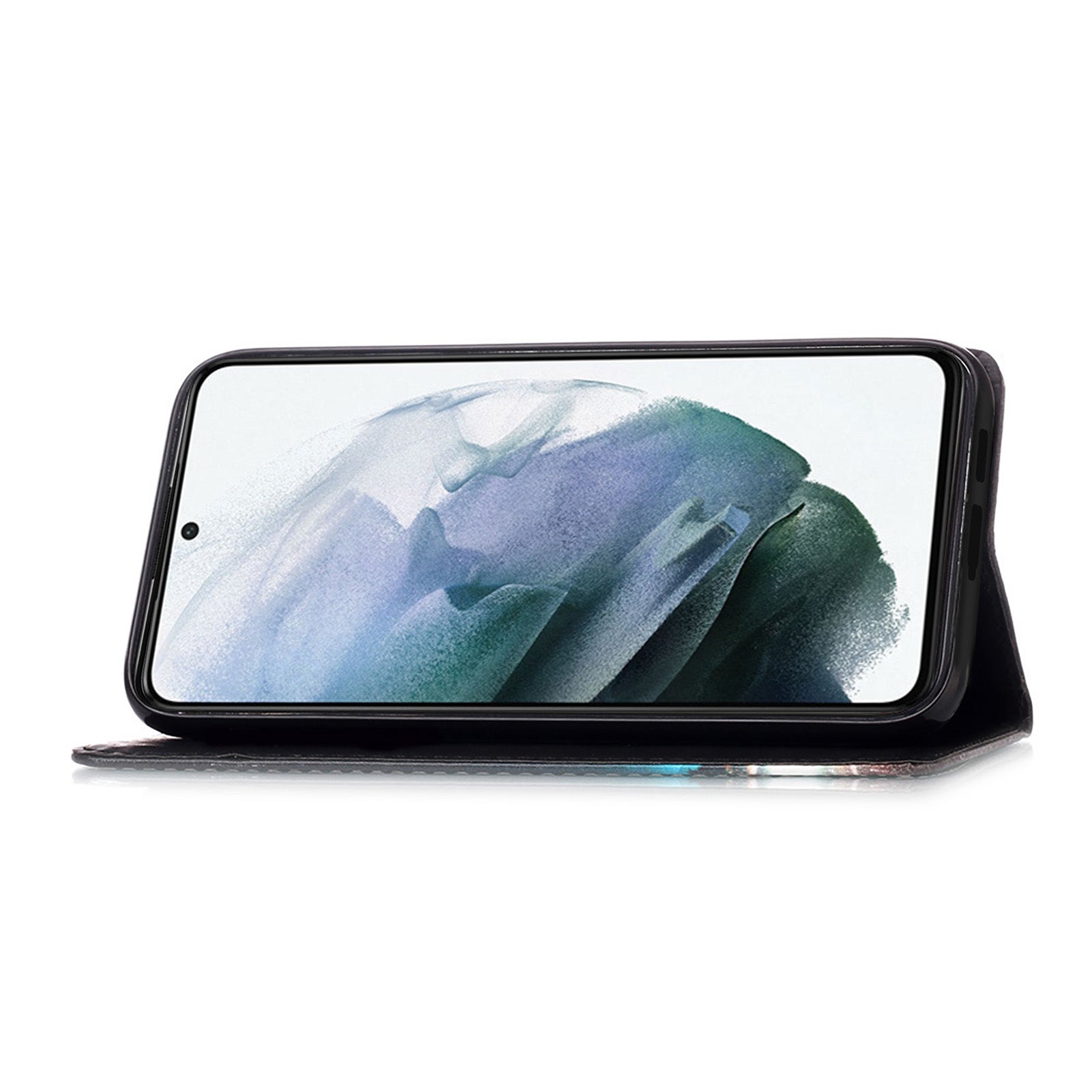 Samsung S21 Case Designer PU (Cat&Tiger)