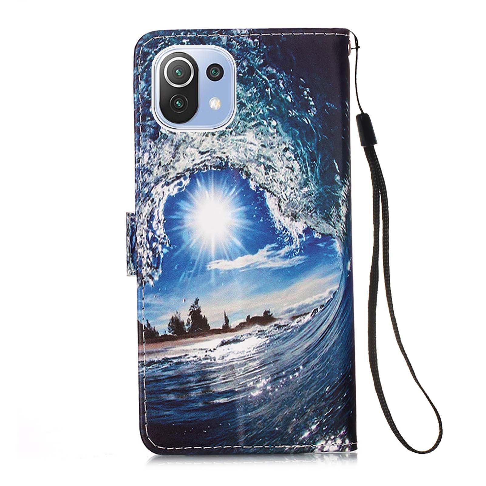 Xiaomi Mi 11 Lite 5G Case Designer PU (SeaWave)