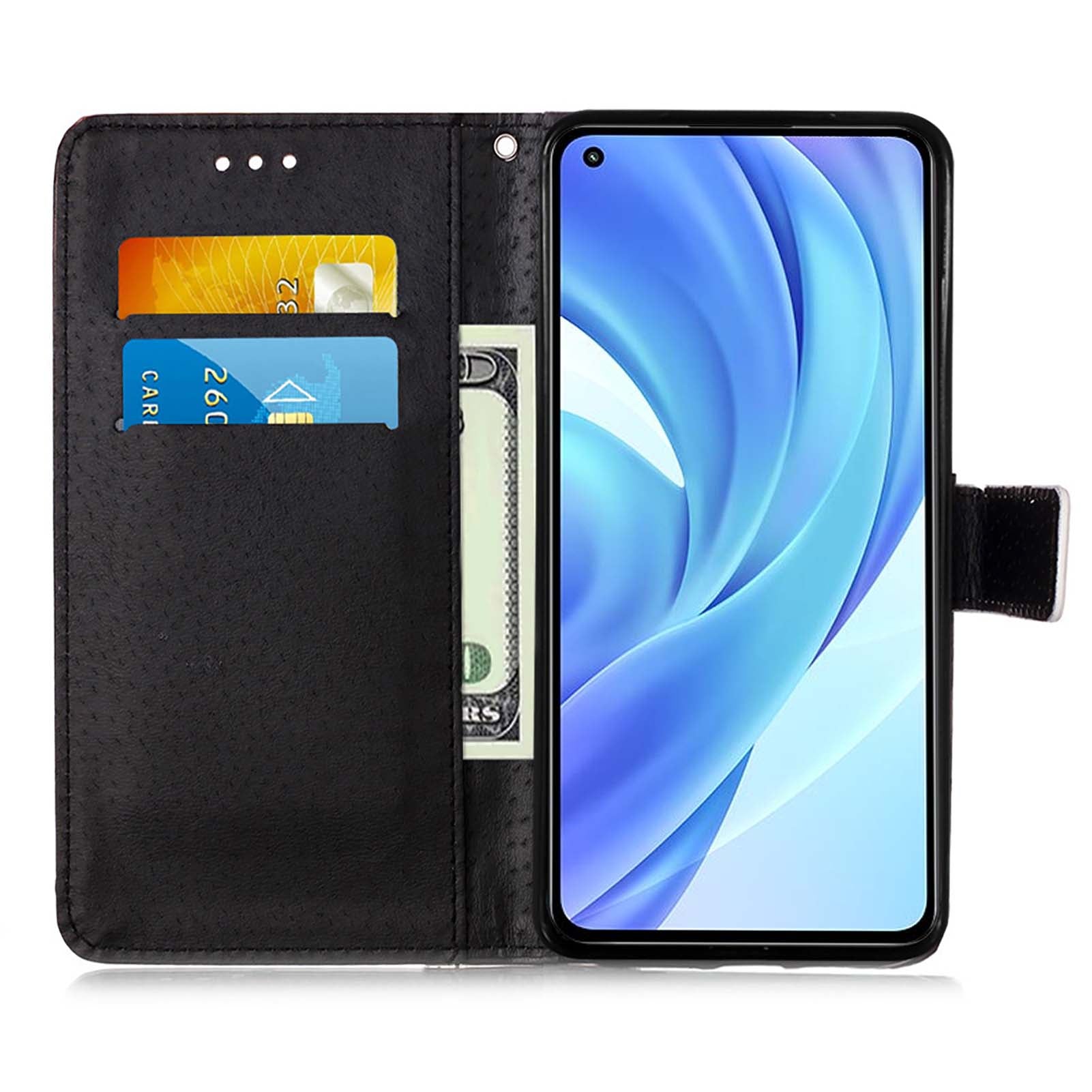 Xiaomi Mi 11 Lite 5G Case Designer PU (Cat&Tiger)