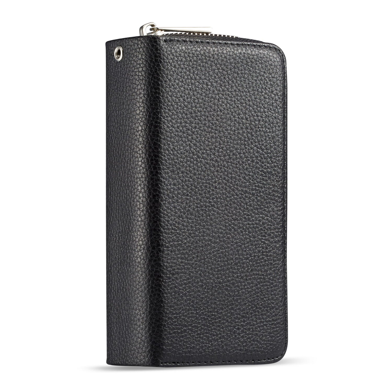 Samsung Note 10 Case Zipper Wallet (Black)