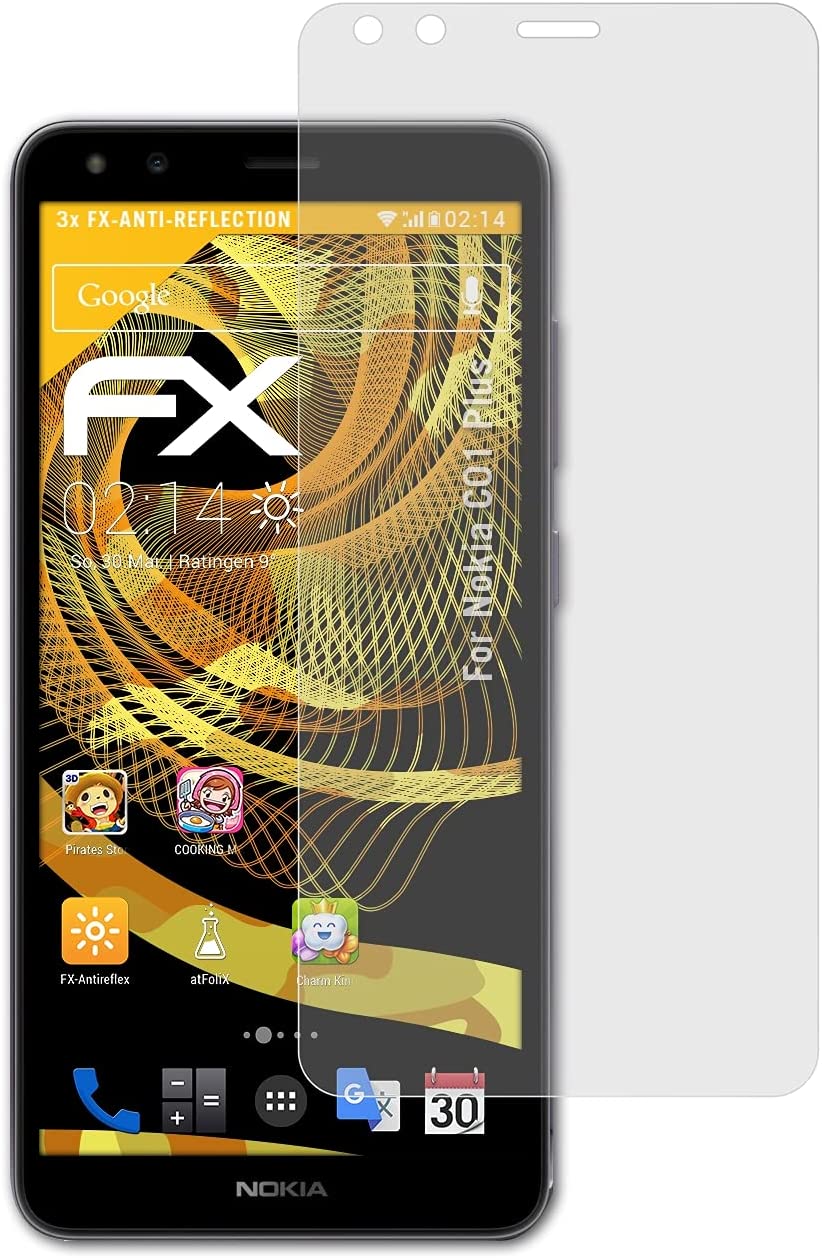 Nokia C01 Plus Screen Protector (Clear)