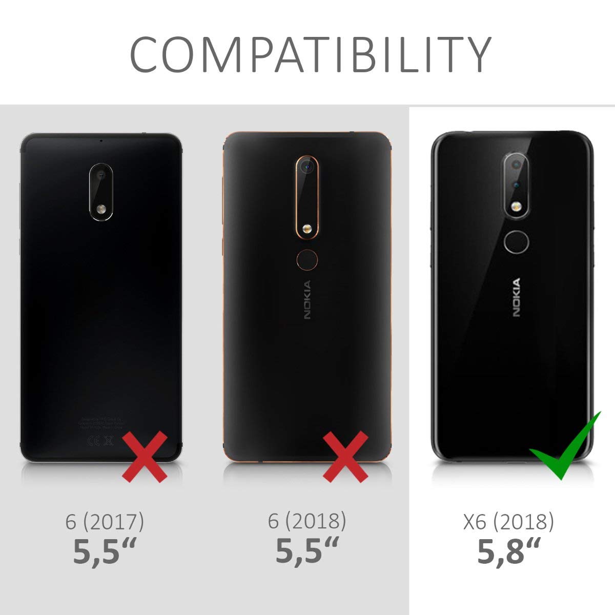 Nokia 6.1 Plus (X6) Case