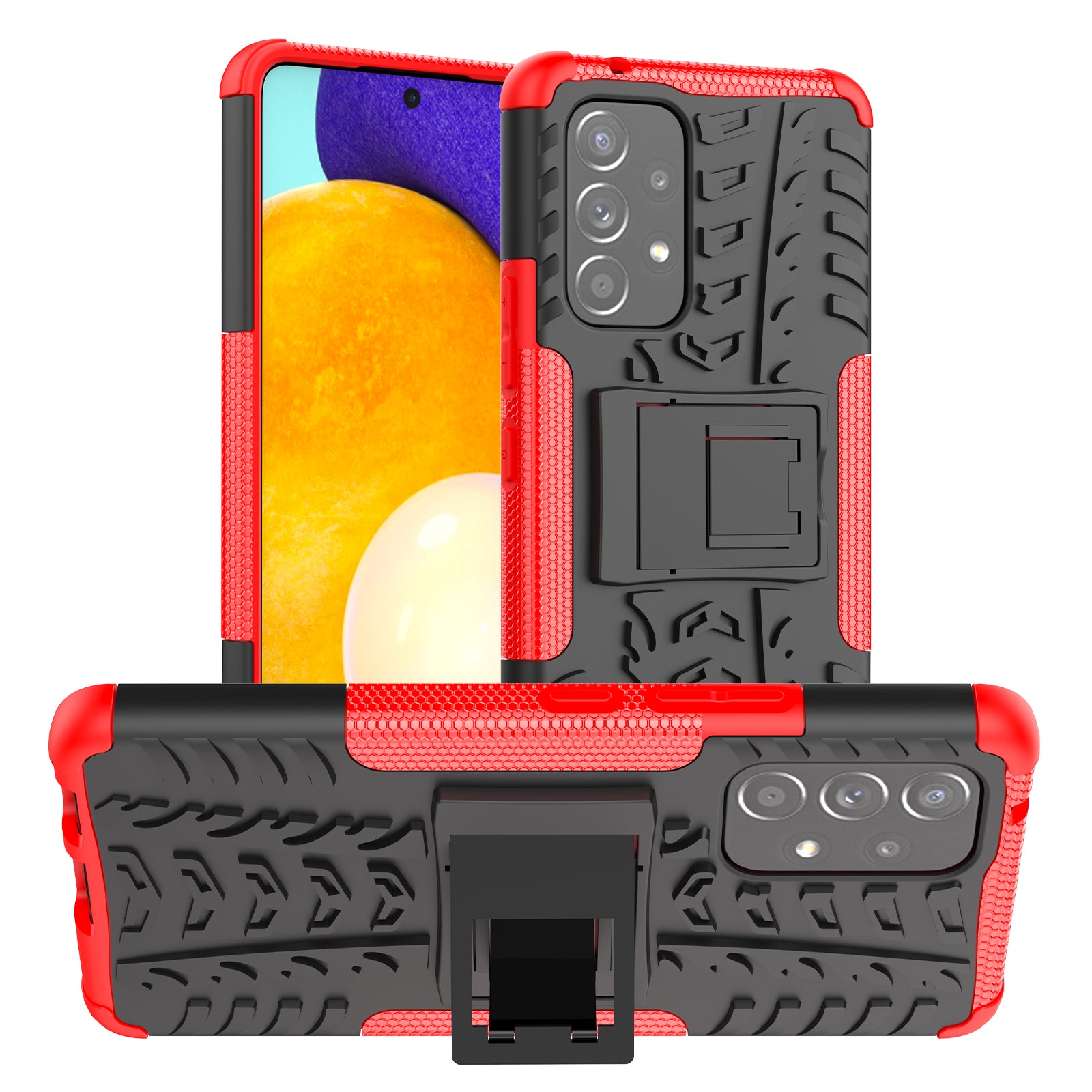 Samsung Galaxy A53 Case 5G Heavy Duty (Red)