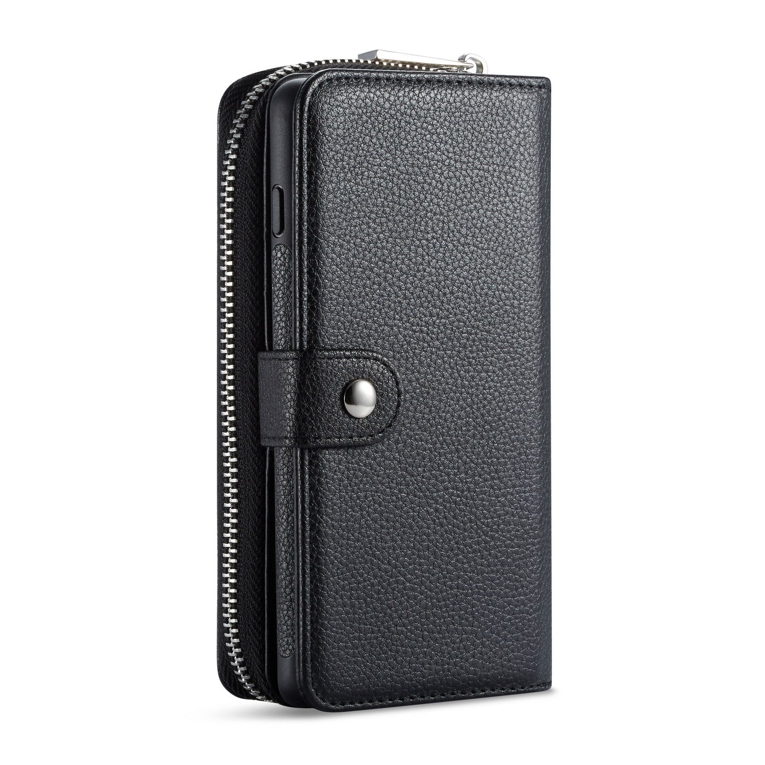 Samsung Note 20 Case Zipper Wallet (Black)