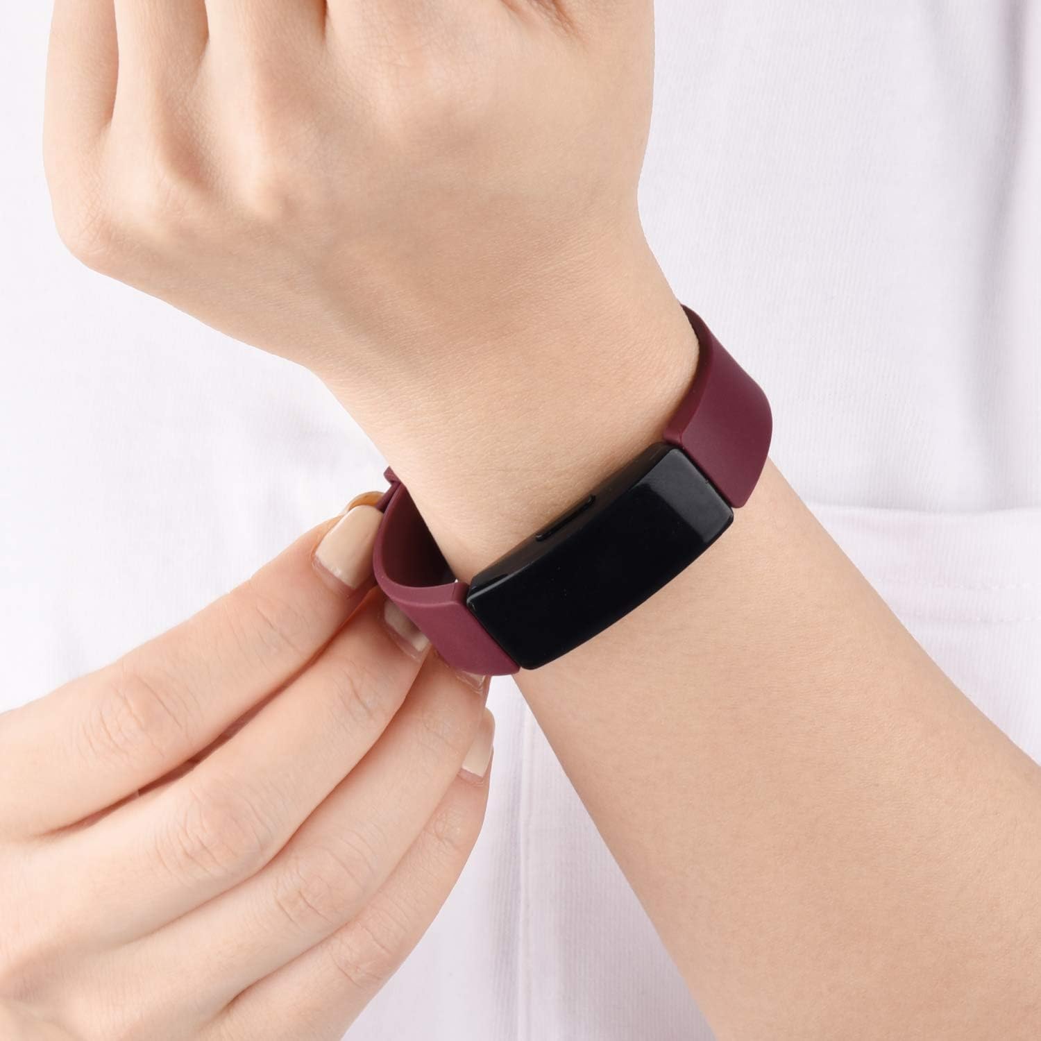 Fitbit Inspire Strap Sport Silicone (Maroon)