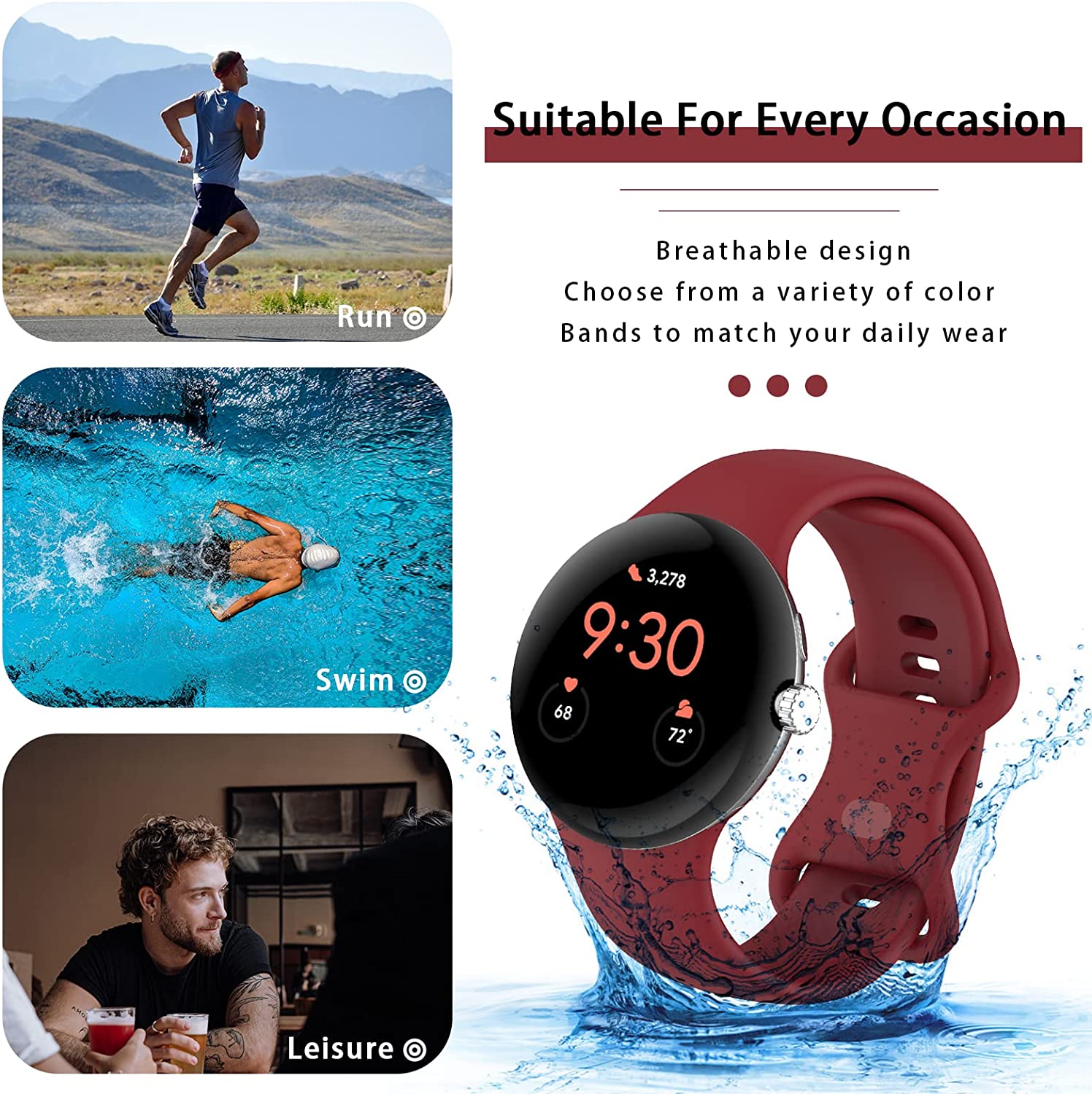 Google Pixel Watch Strap (Large)