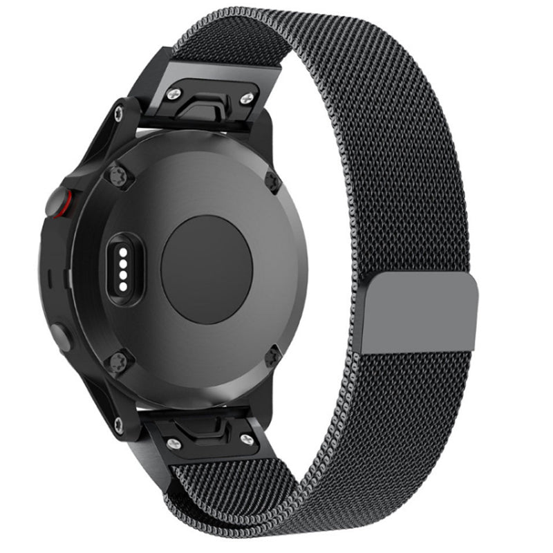 Garmin fenix 7 Strap Milanese Loop (Black)