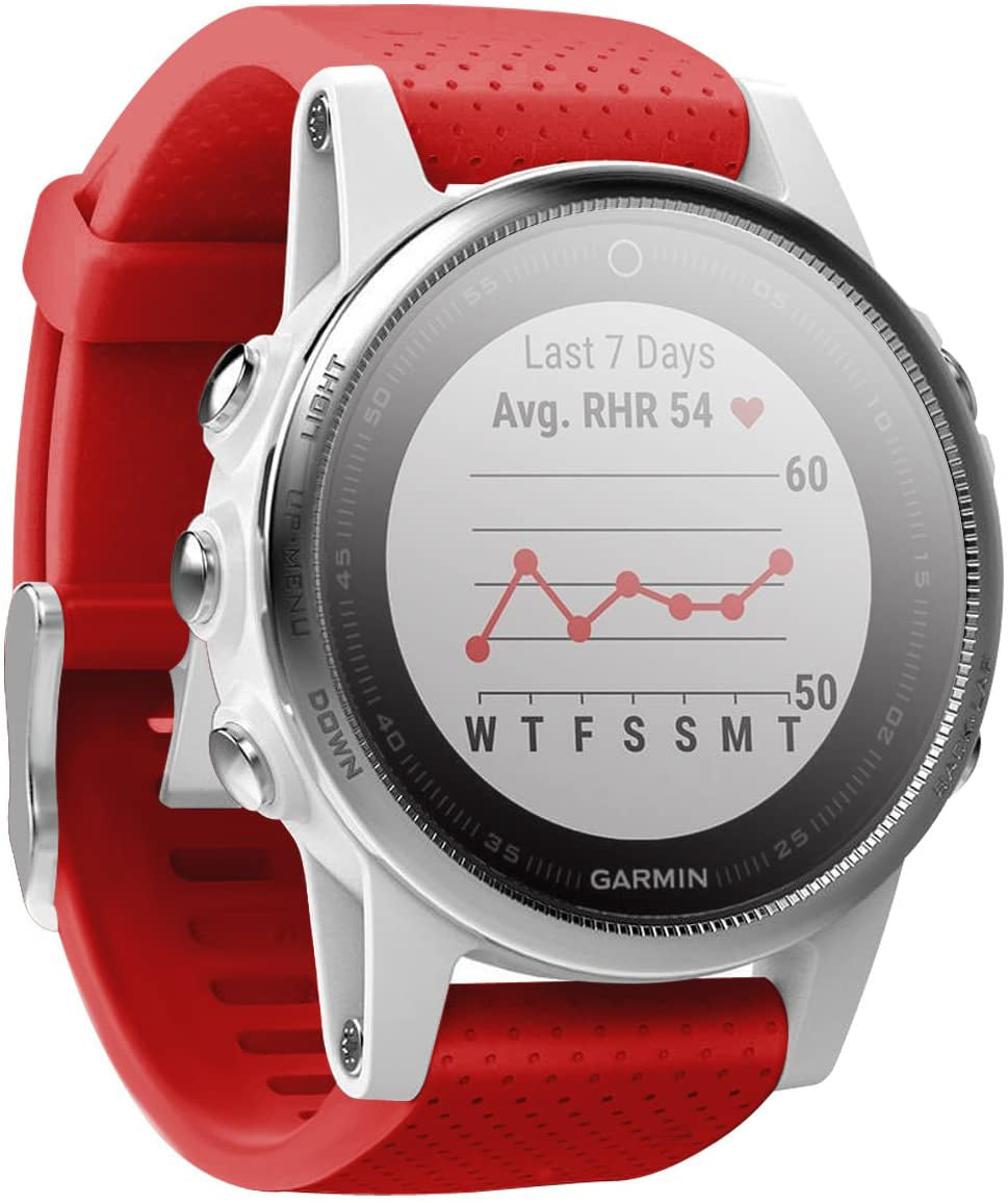 Garmin fenix 7 Silicone Strap (Red)