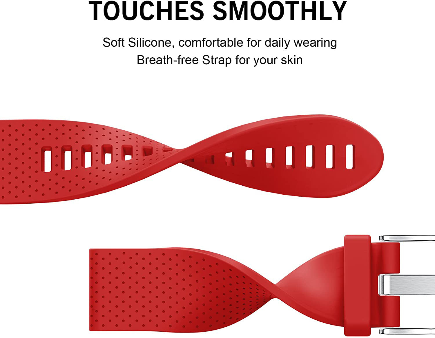 Garmin fenix 7 Silicone Strap (Red)