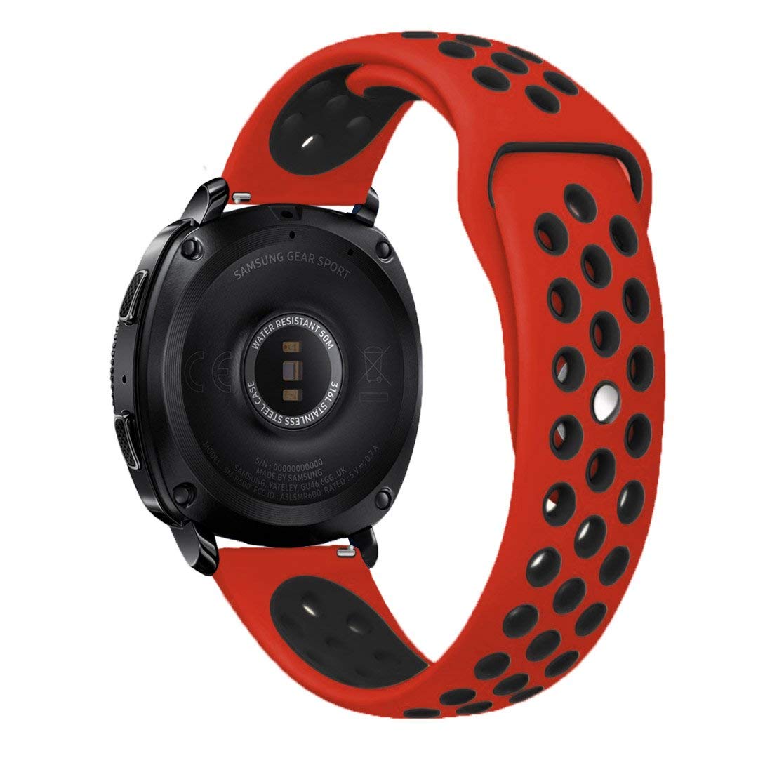 Samsung Galaxy Watch 4 Classic Sport Strap (Red/Black)