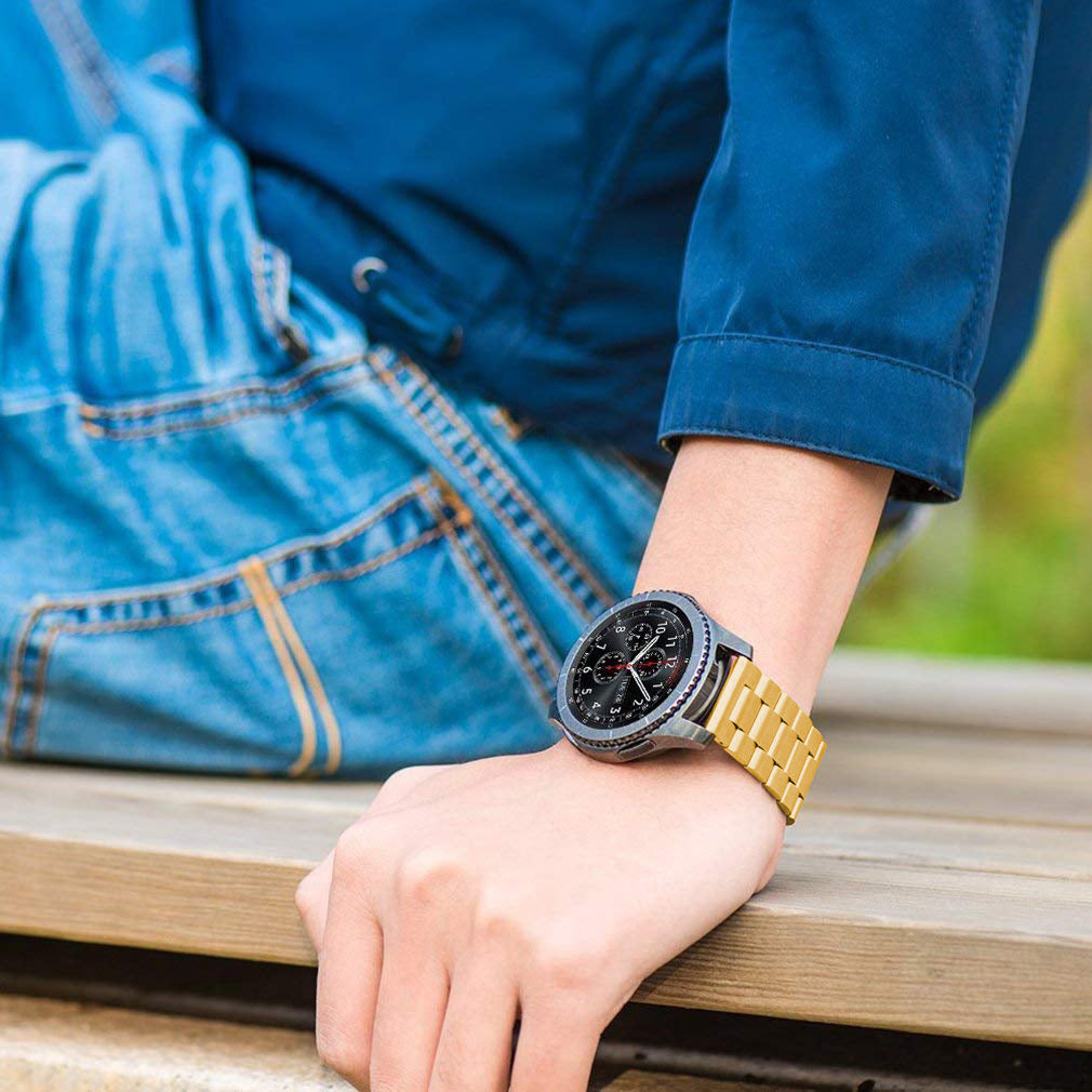 Samsung Galaxy Watch 4 Strap Steel Hocolike (Gold)