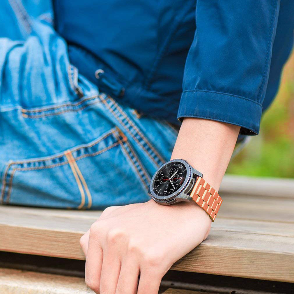 Samsung Galaxy Watch 4 Strap Steel Hocolike (RoseGold)