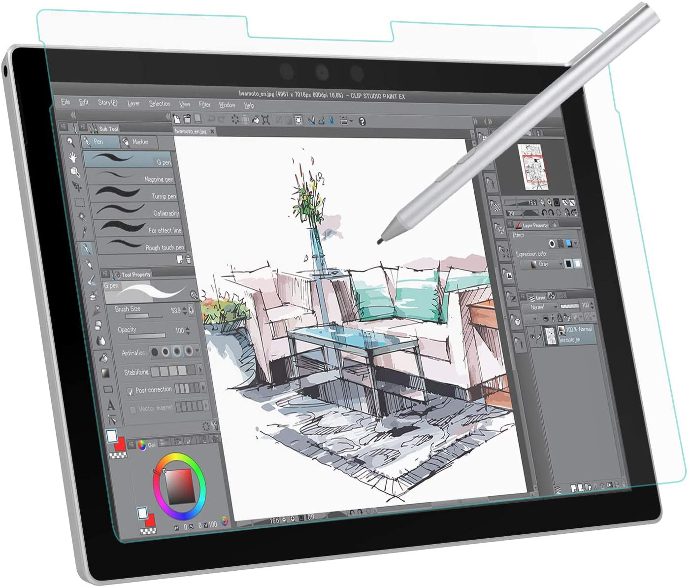 Microsoft Surface Go 3 Paperfeel Screen Protector