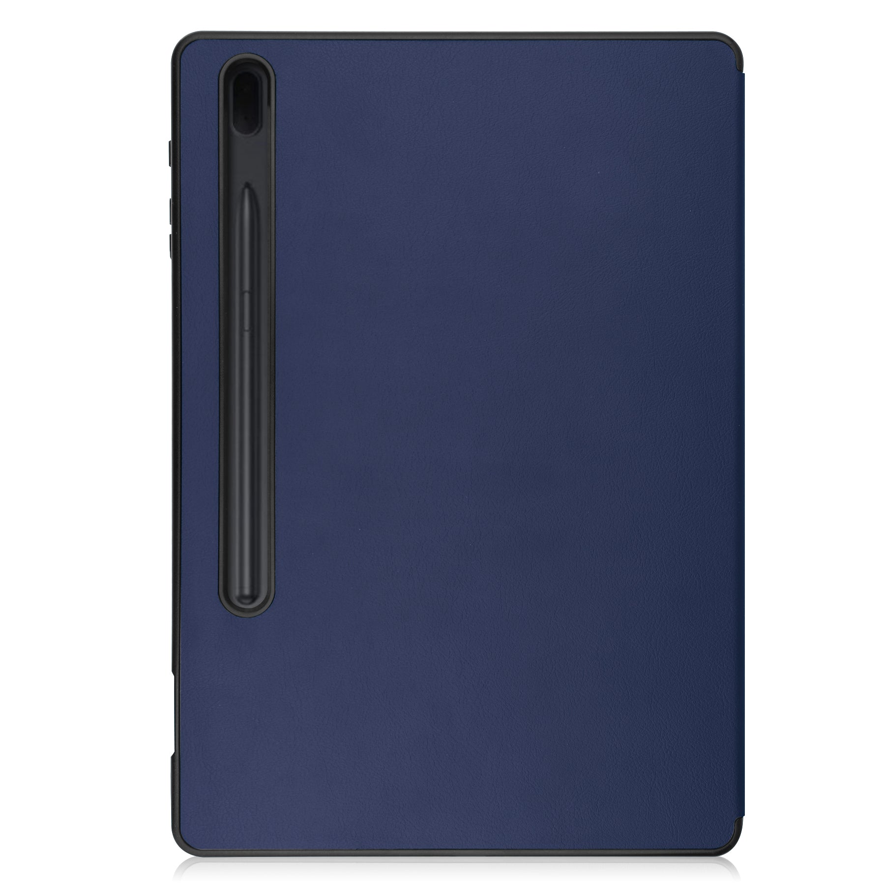 Samsung Tab S8+ Case Tri-Fold Pen Holder (Navy)