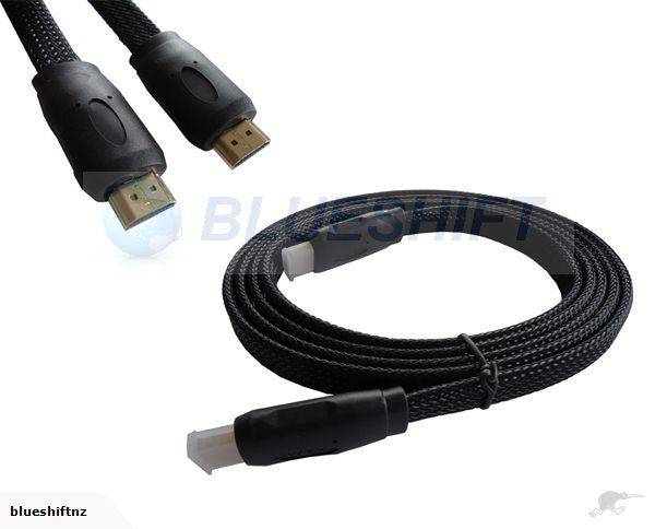 HDMI Cable -- 1.8m Gold Plated with Nylon Shield