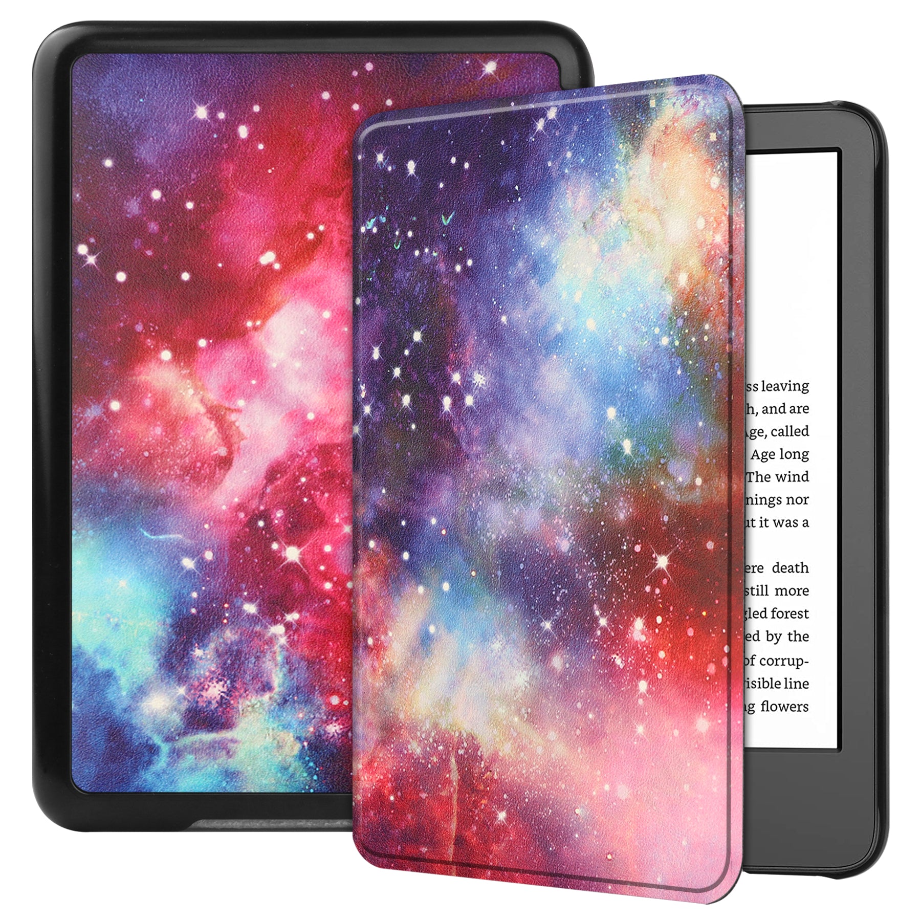 Kindle Touch 6" (11th Gen 2024) Designer Folio Case [Galaxy]