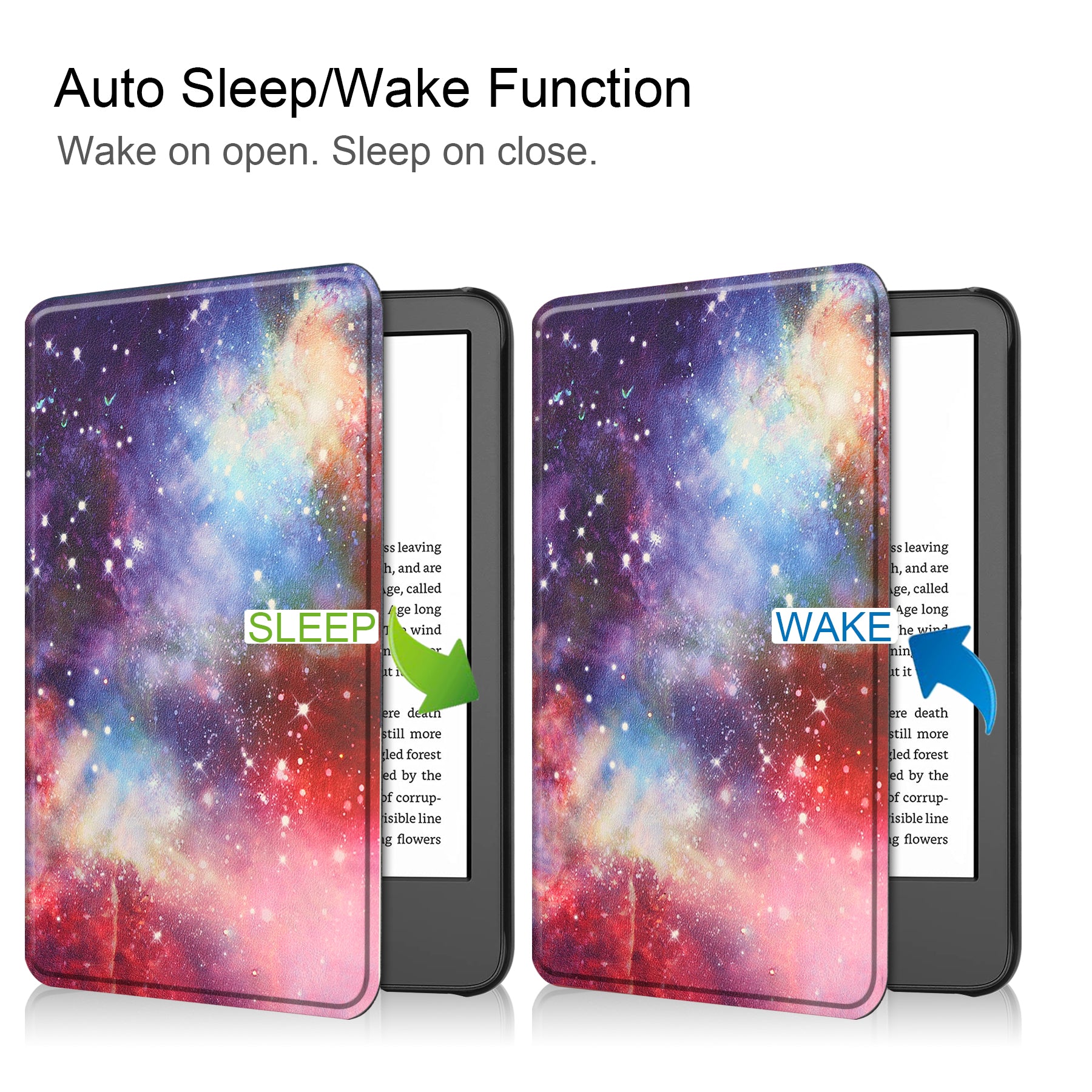Kindle Touch 6" (11th Gen 2024) Designer Folio Case [Galaxy]