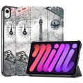 iPad Mini 7 (A17 Pro 2024) Designer Tri Fold Case [EiffelTower] - EiffelTower