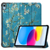 iPad 11 (A16, 2025) Designer Tri Fold Case [PlumTree] - PlumTree