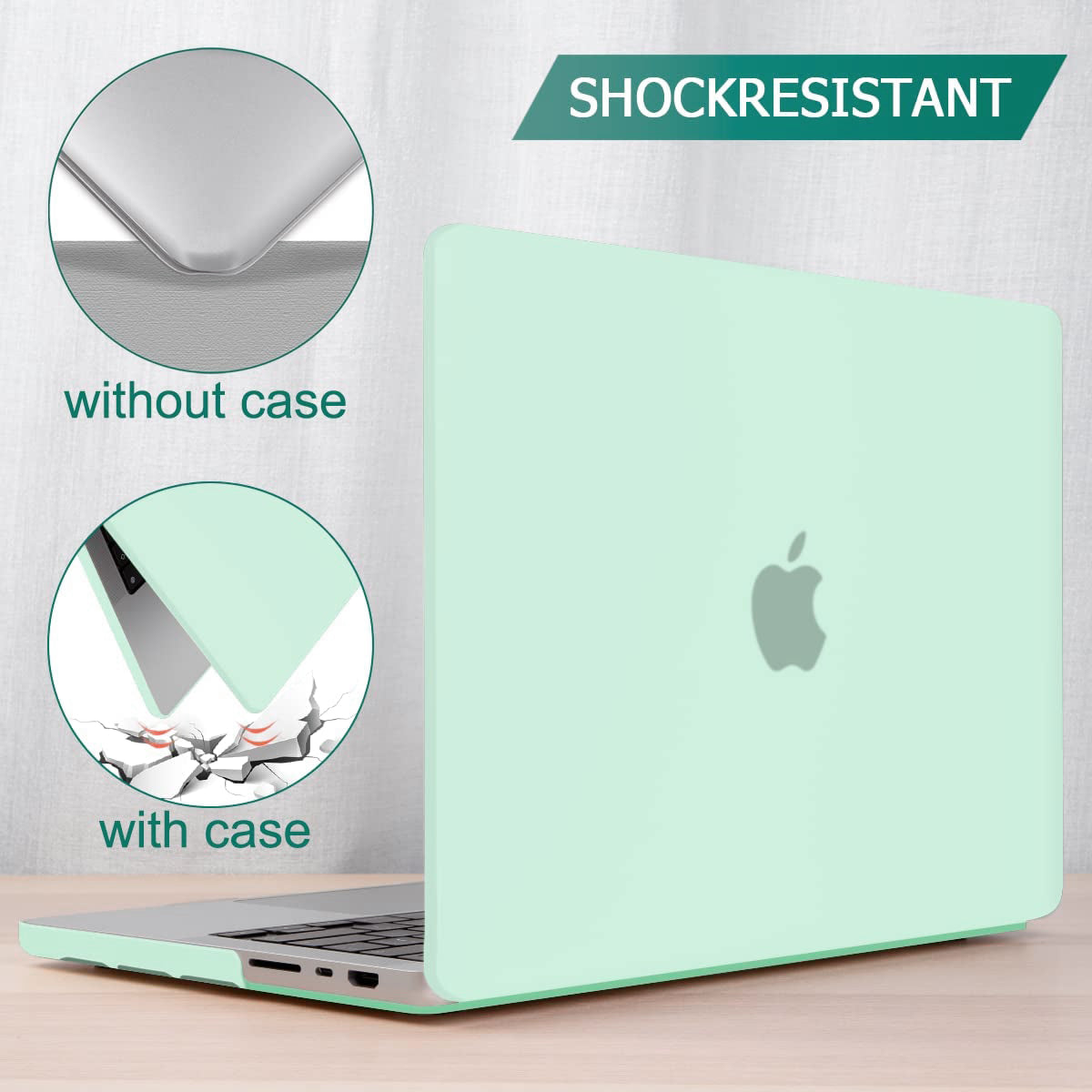 MacBook Pro 14" (M4 Max, 2024) A3185 Matte Hard Case [Turquoise]