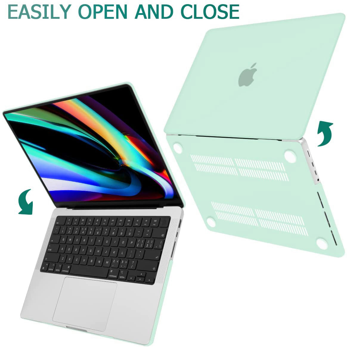 MacBook Pro 14" (M4 Max, 2024) A3185 Matte Hard Case [Turquoise]