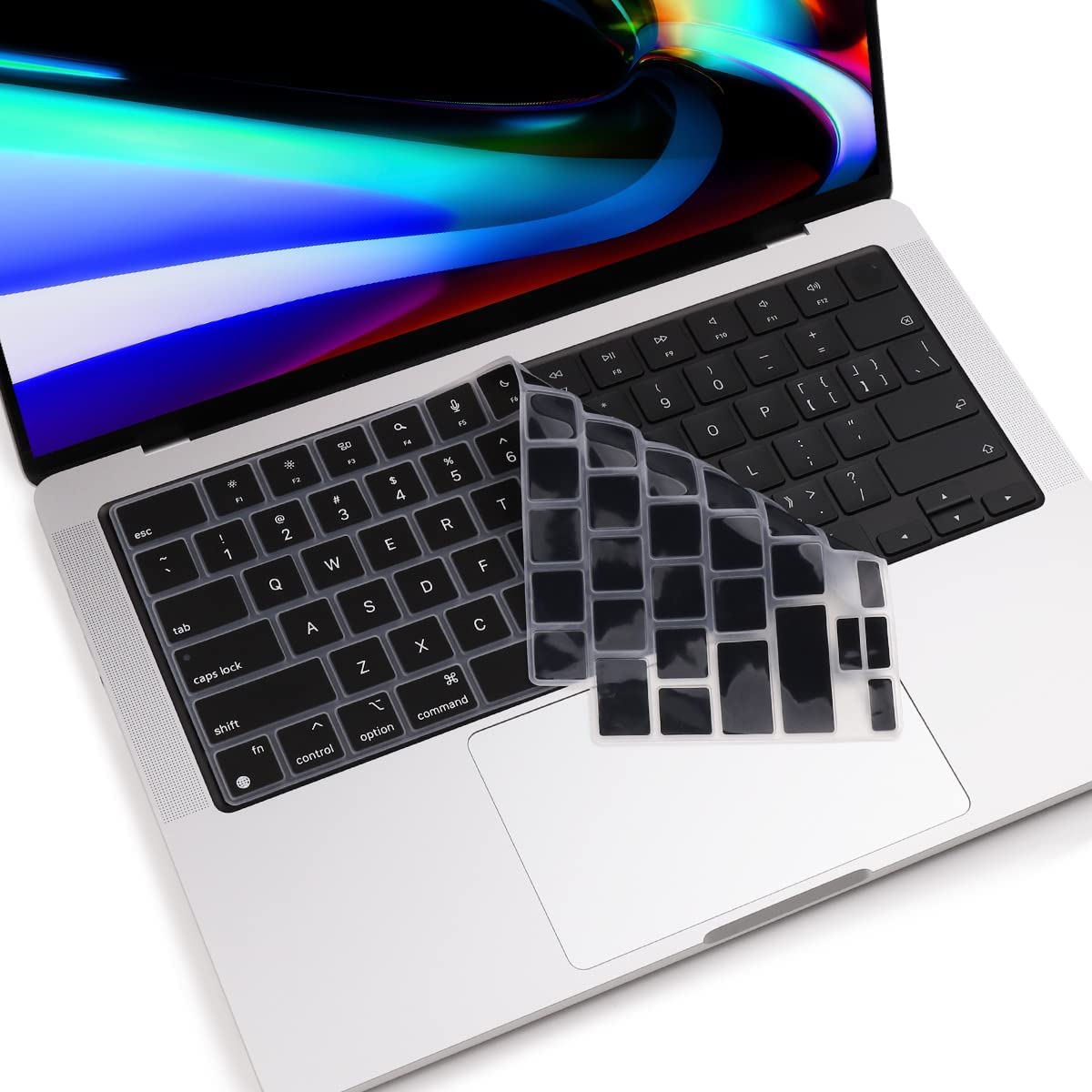 MacBook Air 15" (M2-M5, 2023-2026) Keyboard Skin (Black)