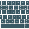 MacBook Air 13 (M4, 2025) A3240 Keyboard Cover Skin [Teal] - Teal