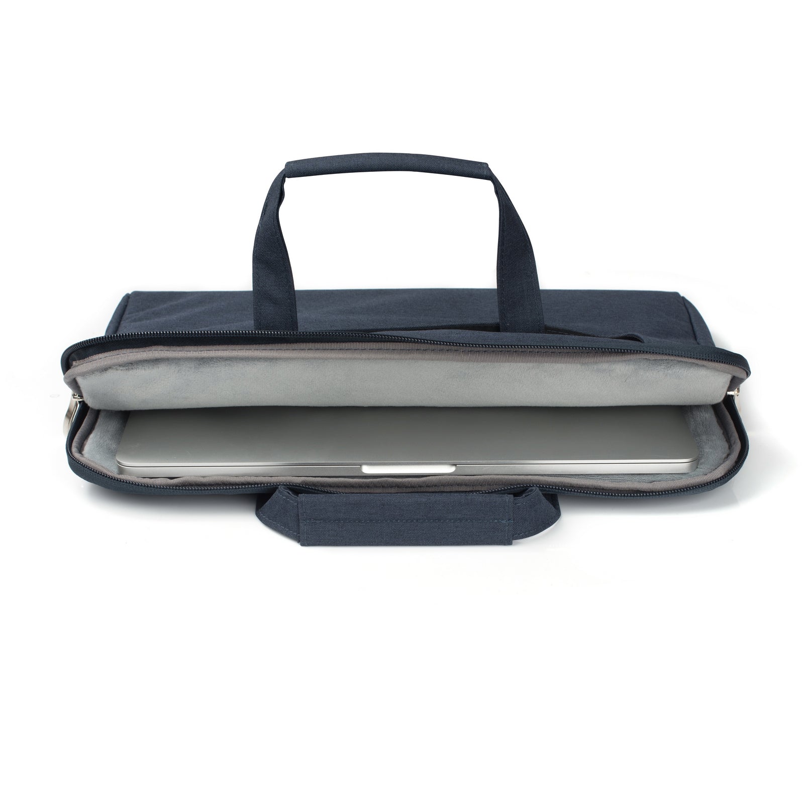 Laptop Shoulder Bag Briefcase Sleeve for 13-14" Laptops - Water Resistant - Navy