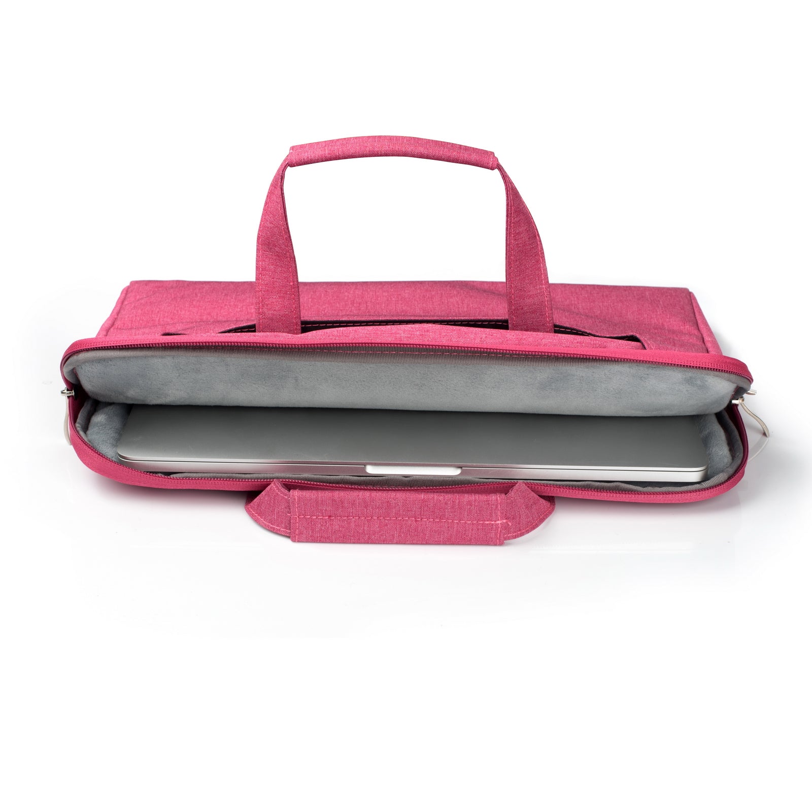 Laptop Shoulder Bag Briefcase Sleeve for 11-12" Laptops - Water Resistant - Rose