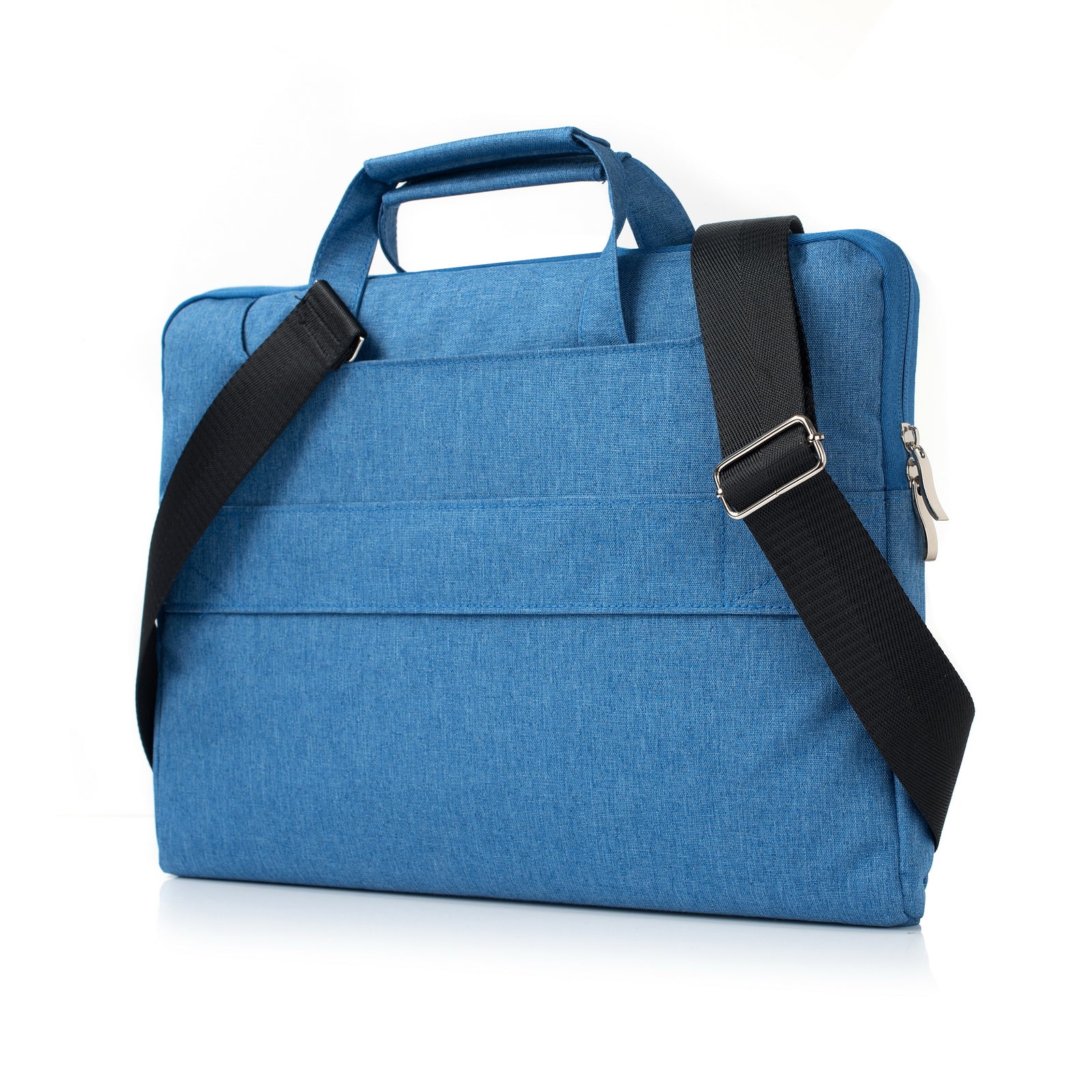 Laptop Shoulder Bag Briefcase Sleeve for 15-16" Laptops - Water Resistant - Denim Blue