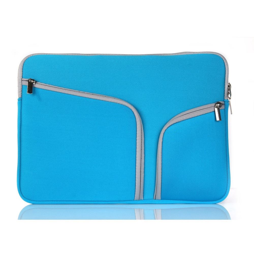 Neoprene Laptop Sleeve Case for 11-12" Laptops - Fits MacBook Air 11" & MacBook 12" - Blue
