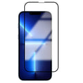 iPhone 16e 17e Full Cover Glass Screen Protector - Black