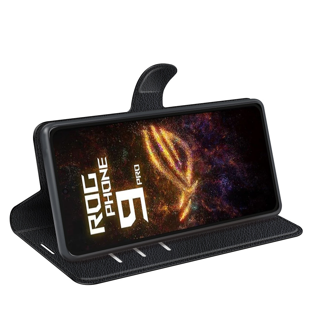 Asus ROG Phone 9 PU Wallet Case [Black]