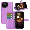 Asus ROG Phone 9 PU Wallet Case [Purple] - Purple