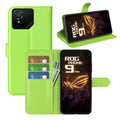 Asus ROG Phone 9 Pro PU Leather Wallet Case [Green] - Green