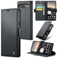 Google Pixel 9 Pro CaseMe Retro Wallet Case [Black] - Black