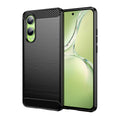 OnePlus Nord CE4 Lite Carbon Fibre TPU Case Slim Shockproof Cover Black - Black