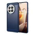 OnePlus 13 Carbon Fibre TPU Case Slim Shockproof Cover Navy - Navy