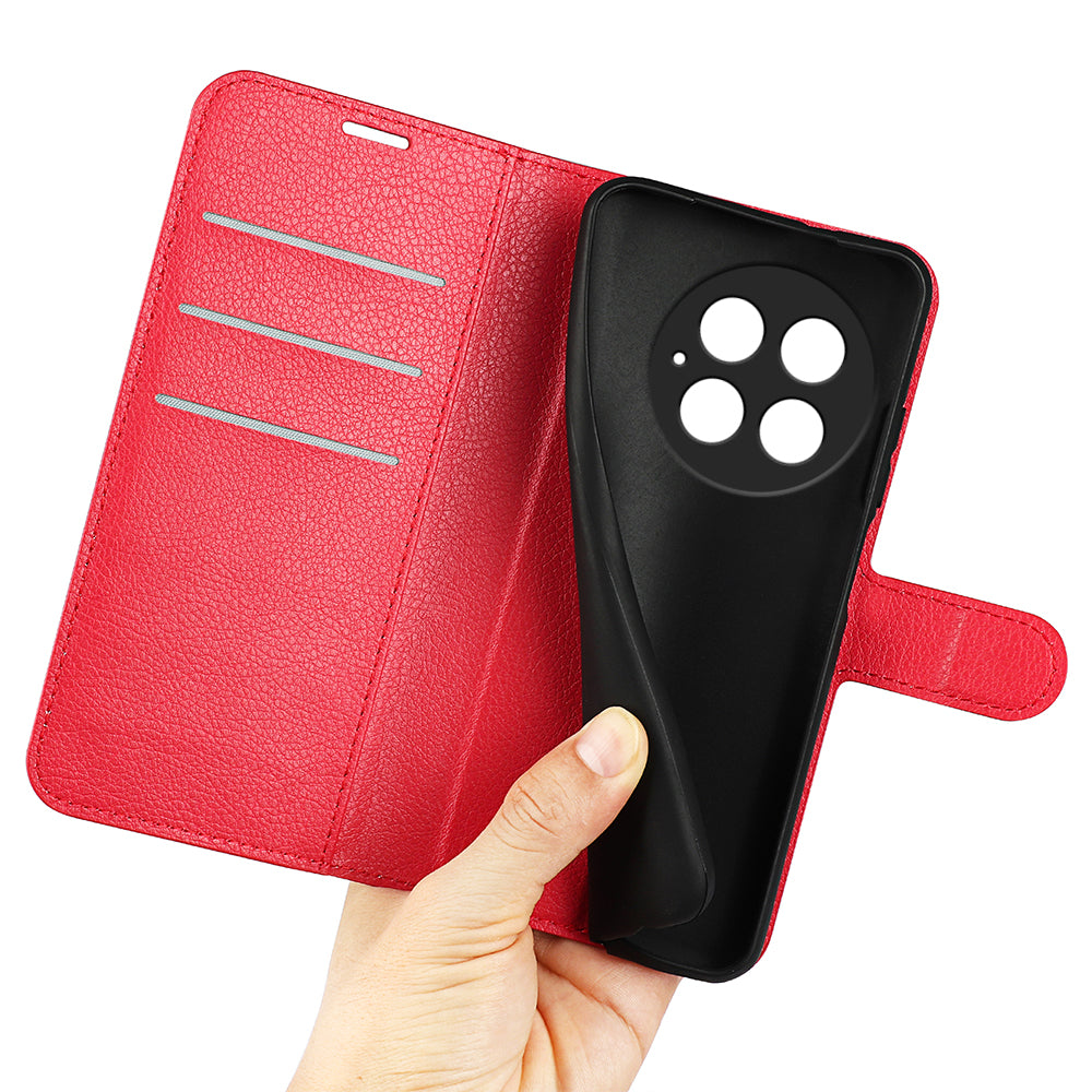 OnePlus 13 PU Wallet Case [Red]