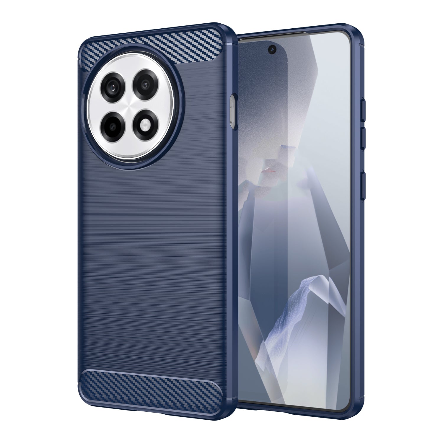 OnePlus 13R 5G Carbon Fibre Brushed Case [Navy]
