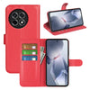 OnePlus 13R 5G PU Wallet Case [Red] - Red