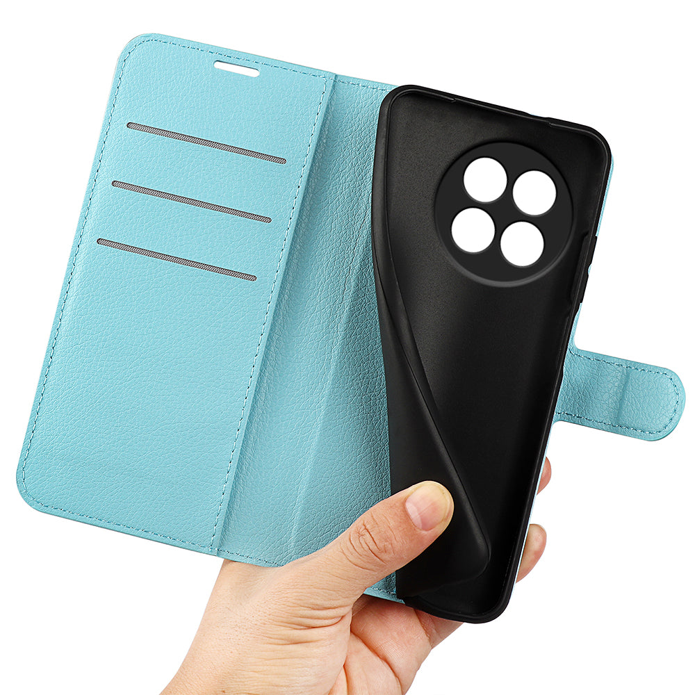 OnePlus 13R 5G PU Wallet Case [LightBlue]
