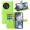 OnePlus 13R 5G PU Wallet Case [Green] - Green