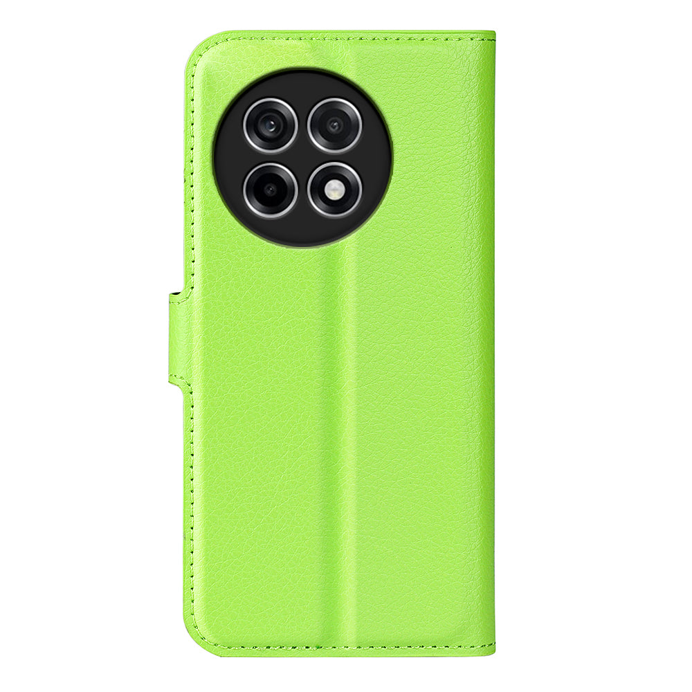 OnePlus 13R 5G PU Wallet Case [Green]