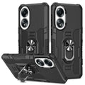 OPPO A58 4G Shockproof Rugged Case Black - Black