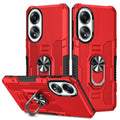 OPPO A58 4G Shockproof Rugged Case - Red